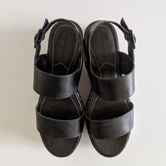 KENDALL + KYLIE Cady Checker Platform Lug Sole Sandals 8.5 - New in Box! - Picture 4 of 10